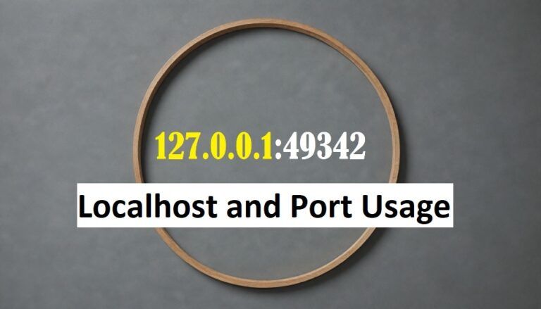 127.0.0.149342 Localhost and Port Usage