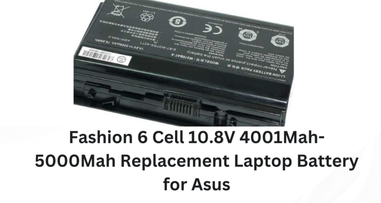 Fashion 6 Cell 10.8V 4001Mah-5000Mah Replacement Laptop Battery for Asus